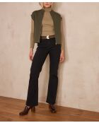 Lily bootcut zwarte broek