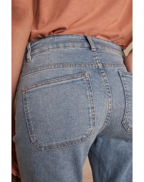 Patience Hose mit rohem Schnitt und leichter Waschung