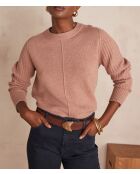 Maglione Brooklyn rosa scuro