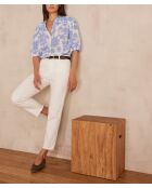 Suzy 2 bis slanke witte broek