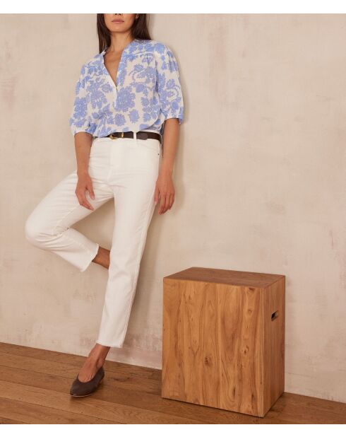 Suzy 2 bis slanke witte broek