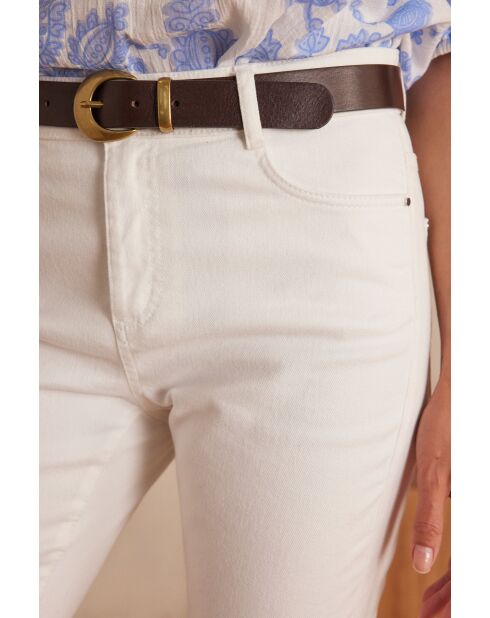 Suzy 2 bis slanke witte broek
