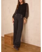 Schwarze Jeanshose Oxan