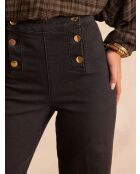 Schwarze Jeanshose Oxan