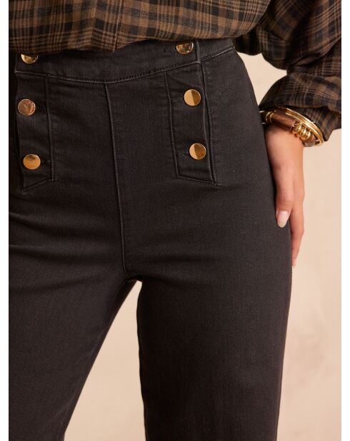 Schwarze Jeanshose Oxan