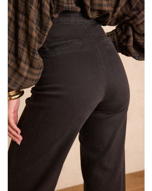Schwarze Jeanshose Oxan