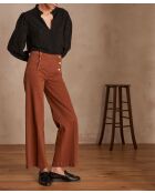 Pantalon Oxan surteint tomette