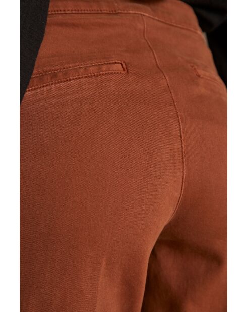 Pantalon Oxan surteint tomette