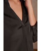 Brady schwarze schlichte Bluse