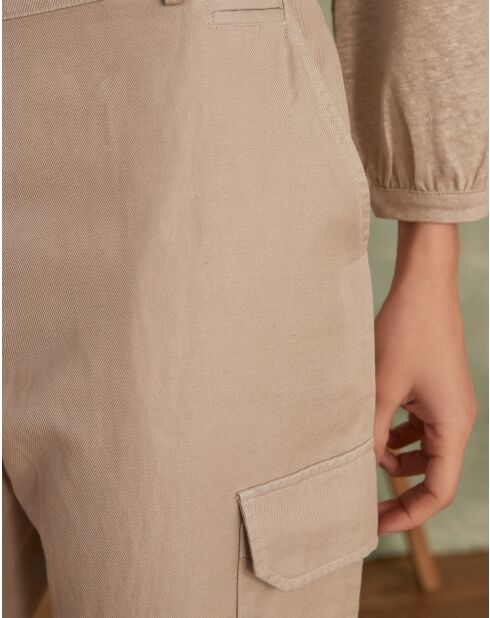 Pantalon Paco Battle feuille