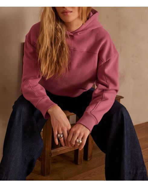 Sweat-shirt Alan groseille