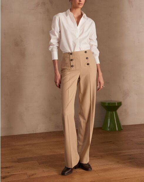 Pantalones beige Oxan