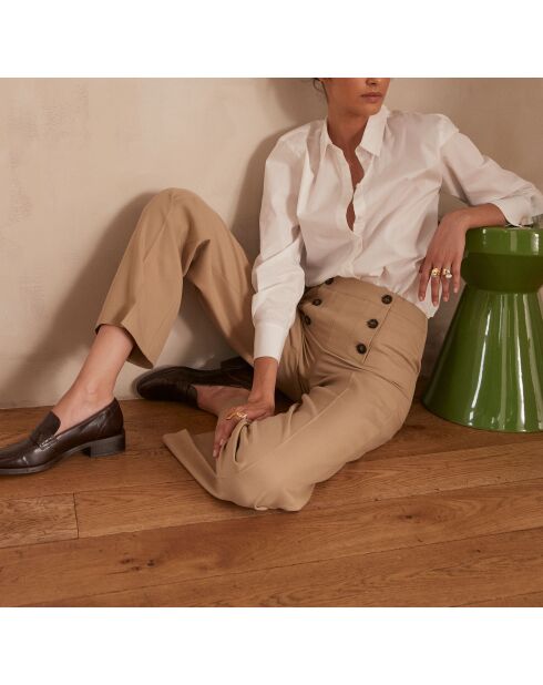 Pantalones beige Oxan