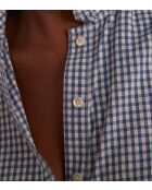 Camicia Benedicte Vichy celeste