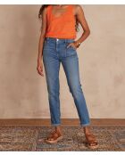 Pantalon Nalla denim délavé clair