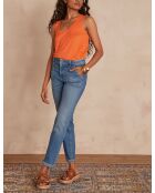 Pantalon Nalla denim délavé clair