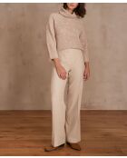 Luna natural broek
