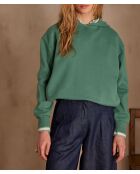 Sweat-shirt Alan émeraude