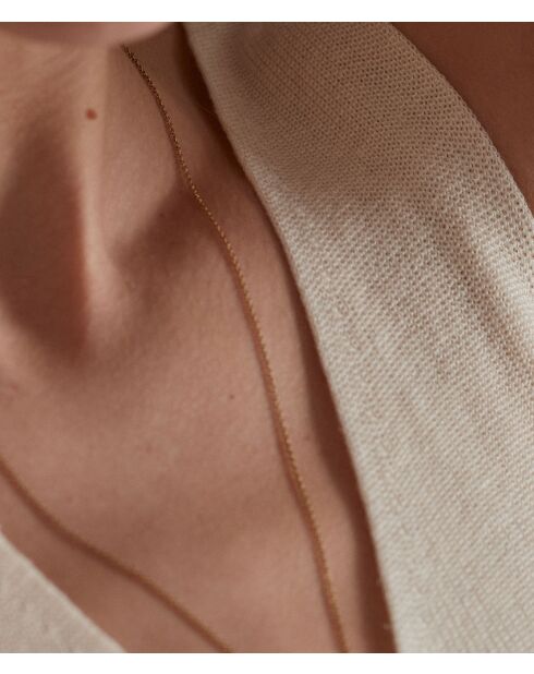 Patience Tanktop aus Naturstrick