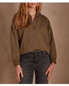Sweat-shirt Tony kaki