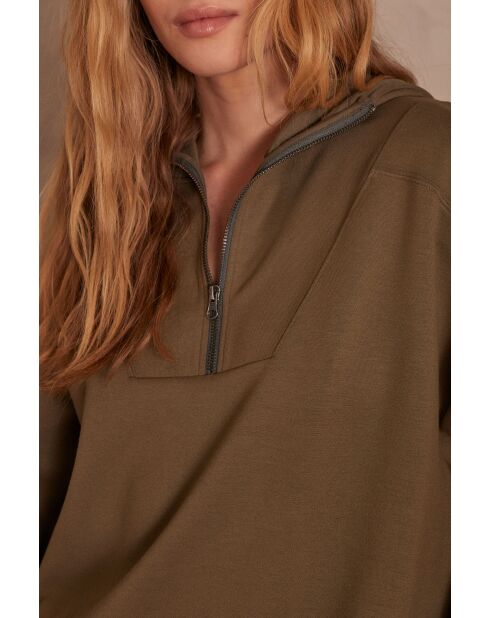 Sweat-shirt Tony kaki