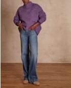 Cassidy lila Strickpullover