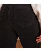 Vanni zwarte fluwelen broek