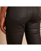 Beschichtete schwarze Hose Anette
