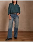 Sandy-broek van licht gewassen denim