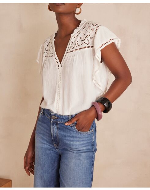 Schlichte Stringbluse Cindy