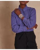 Blake Lavender leichte Samtbluse