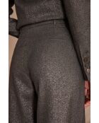 Zilverkleurige zilveren broek Layla