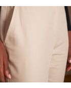 Felix effen broek in naturel