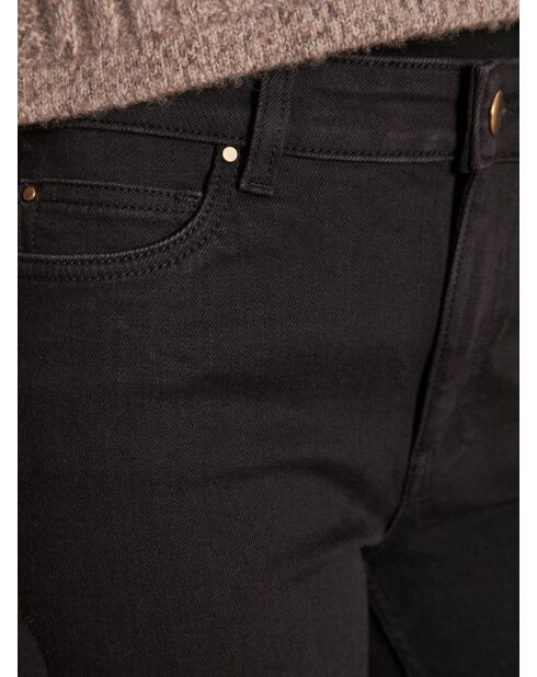 Lou zwarte slanke broek