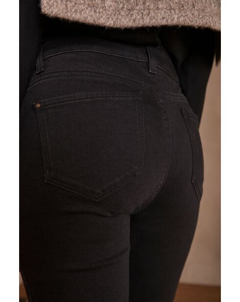 Lou zwarte slanke broek