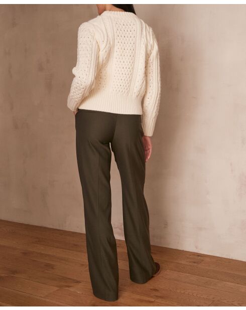 Pantalon Finley vert anglais