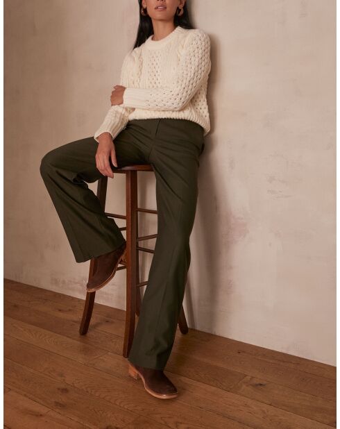 Pantalon Finley vert anglais