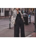 Pantalon Moss surteint noir