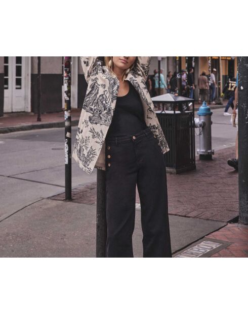 Pantalon Moss surteint noir