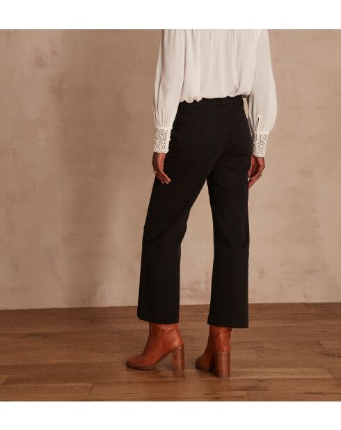 Pantalon Moss surteint noir