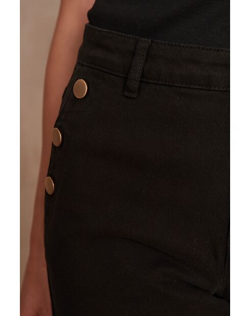 Pantalon Moss surteint noir