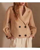 Beige jas Ernest DF