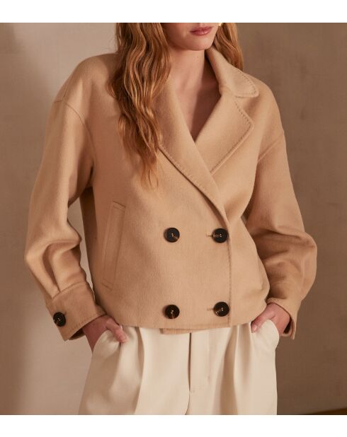 Beige jas Ernest DF
