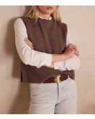 Barclay Pullover dunkeltaupe