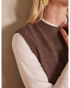 Barclay Pullover dunkeltaupe