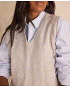 Basile hellmelierter Holzpullover