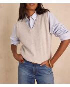 Basile hellmelierter Holzpullover