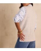 Basile hellmelierter Holzpullover