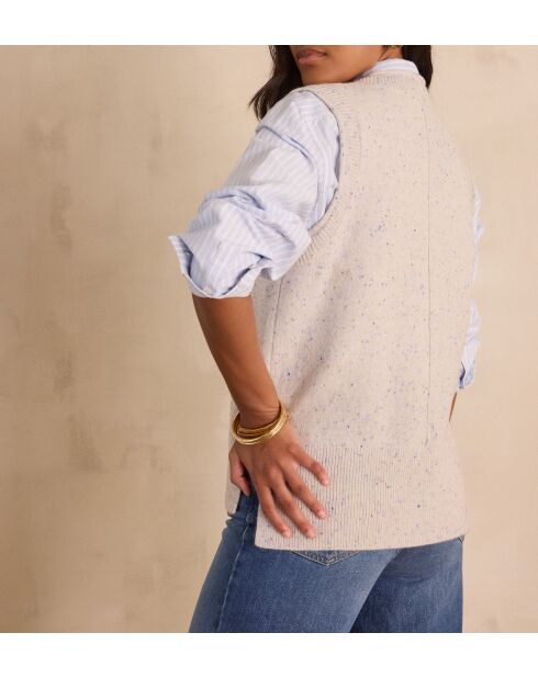 Basile hellmelierter Holzpullover