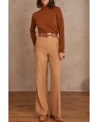 Lichte camelkleurige broek van Finley